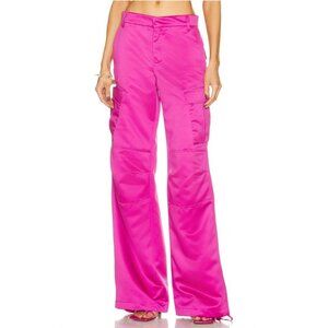 THE ANDAMANE Lizzo Cargo Pants Pink Ciclamino